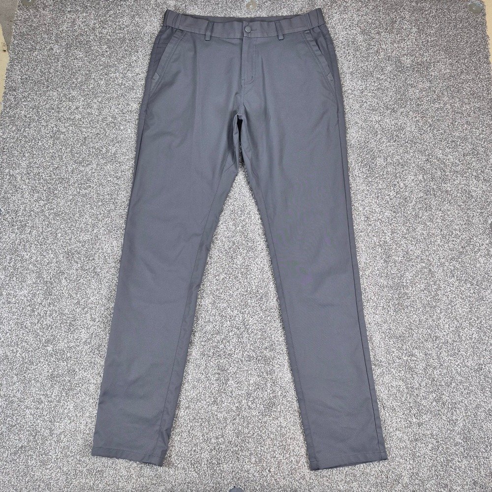 Jack Archer Jetsetter Pants Mens 32x34 Gray Technical Performance Chino